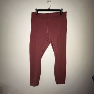 Lululemon Maroon Leggings